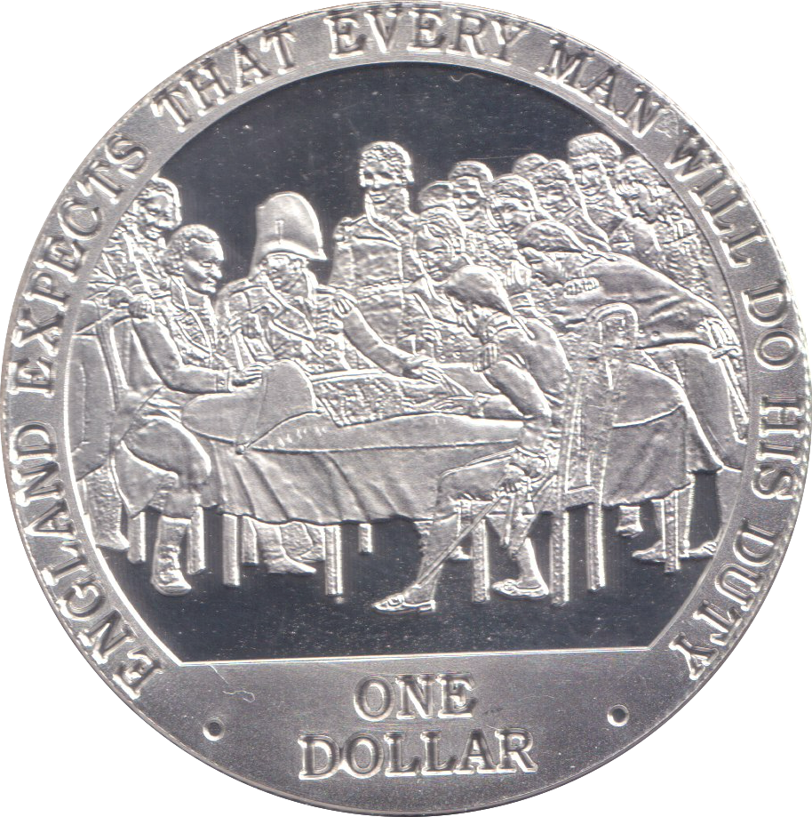 2007 SILVER PROOF ONE DOLLAR COOK ISLANDS
