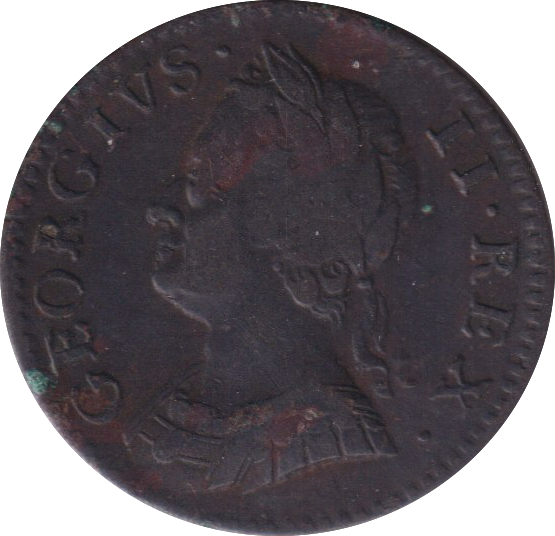 1754 FARTHING ( GVF )