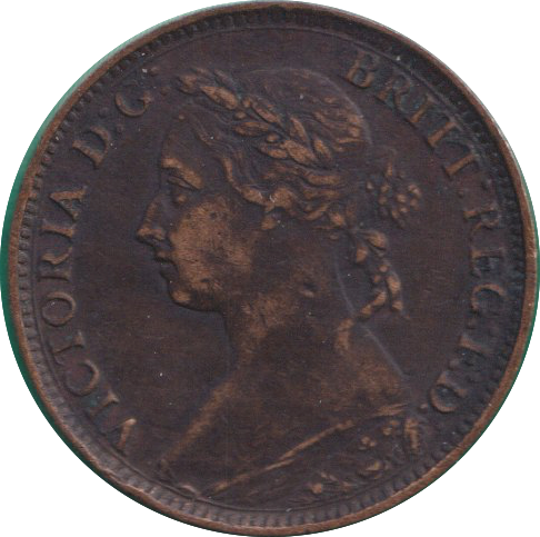 1887 FARTHING ( GF )