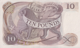 TEN POUNDS BANKNOTE FFORDE REF £10-24 ( AUNC )