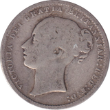 1872 SHILLING ( GF )
