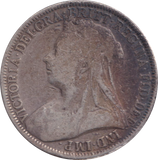 1894 ONE FLORIN ( FINE )