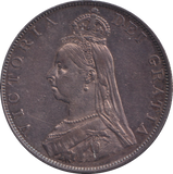 1887 DOUBLE FLORIN ( GVF )