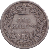 1872 SHILLING ( GF )