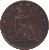 1887 FARTHING ( GF )