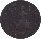 1754 FARTHING ( GVF )