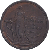 1811 HALFPENNY TOKEN NORWICH DUNHAM AND YALLOP