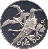 1974 PROOF ONE DOLLAR BRITISH VIRGIN ISLANDS