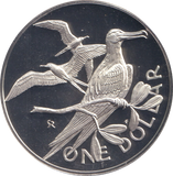 1974 PROOF ONE DOLLAR BRITISH VIRGIN ISLANDS 2