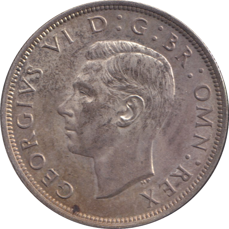 1939 HALFCROWN ( AUNC )