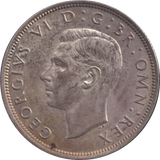 1939 HALFCROWN ( AUNC )