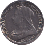 1899 MAUNDY ONE PENNY ( AUNC )