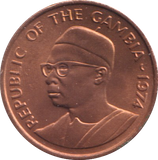 1974 ONE BUTUT GAMBIA