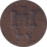 1792 TOKEN NORWICH ARMS CASTLE