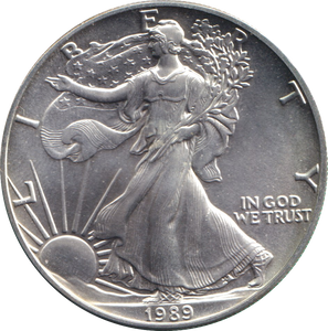 1989 SILVER DOLLAR USA
