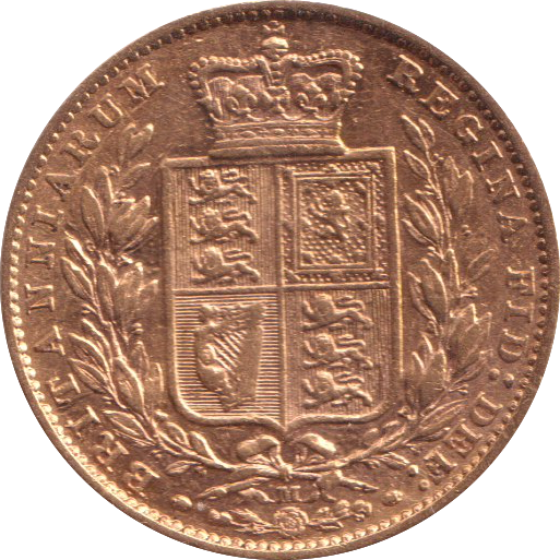 1882 GOLD SOVERIGN ( GVF ) MELBOURNE MINT