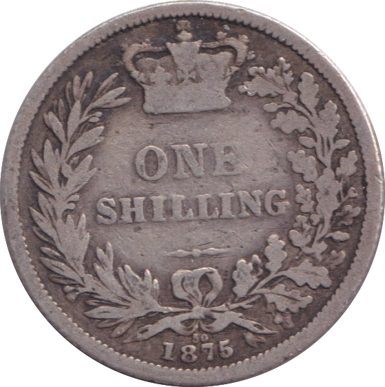 1875 SHILLING ( GF )