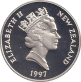1997 SILVER PROOF 20 DOLLARS NEW ZEALAND ELIZABETH AND PHILLIP