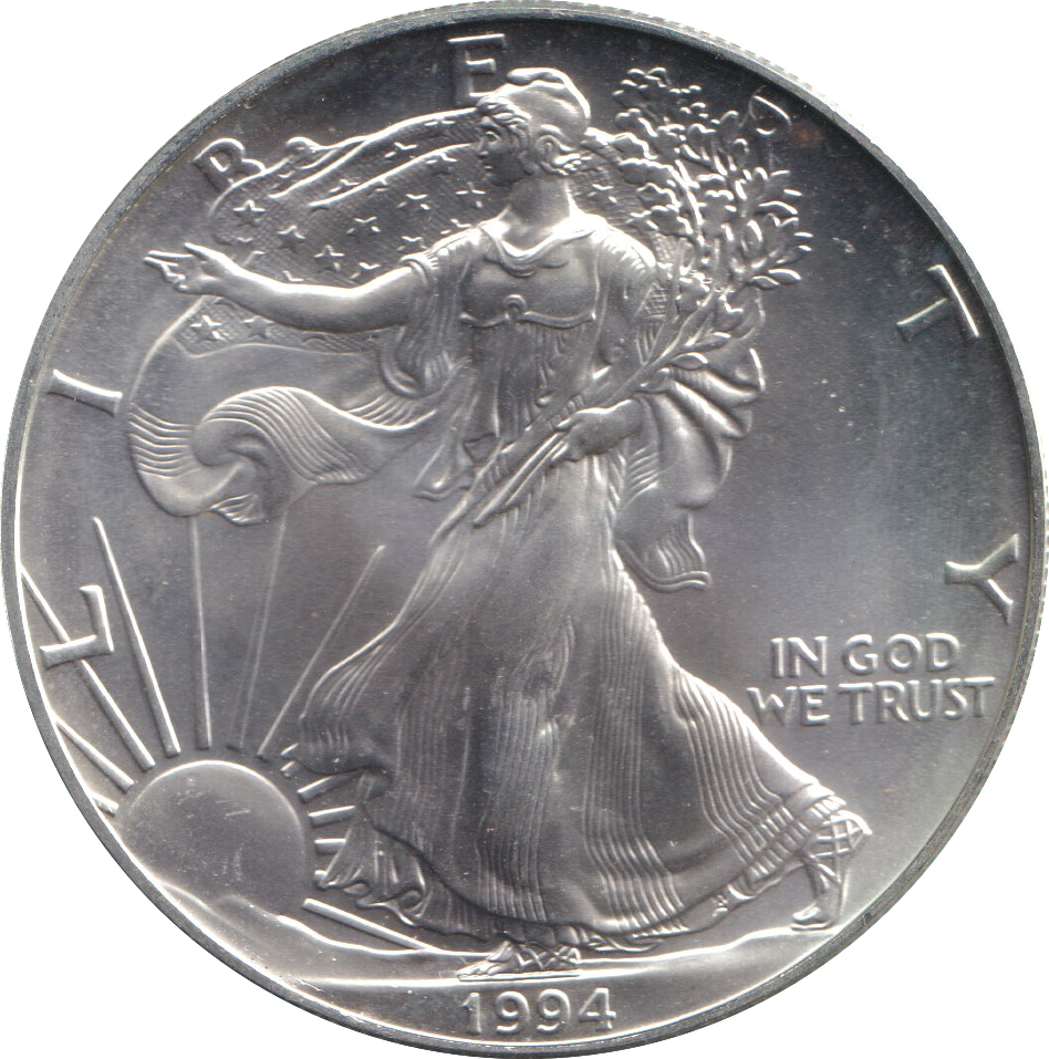 1994 SILVER DOLLAR USA