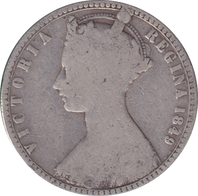 1849 FLORIN ( FINE )
