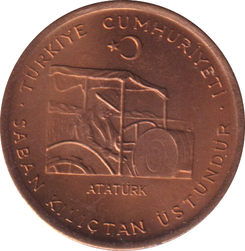 1974 TEN KURUS TURKEY