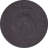 1794 HALFPENNY TOKEN NORWICH CASTLE LAMB