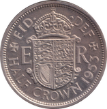 1953 HALFCROWN ( PROOF )