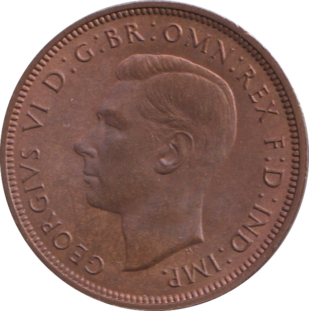 1942 HALFPENNY ( BU )