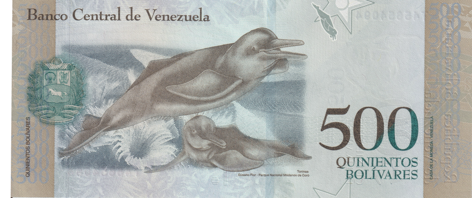 2017 VENEZUELA 500 BOLIVARES BANKNOTE REF-1727