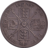 1887 DOUBLE FLORIN ( GF )