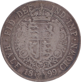 1899 HALFCROWN ( FINE )