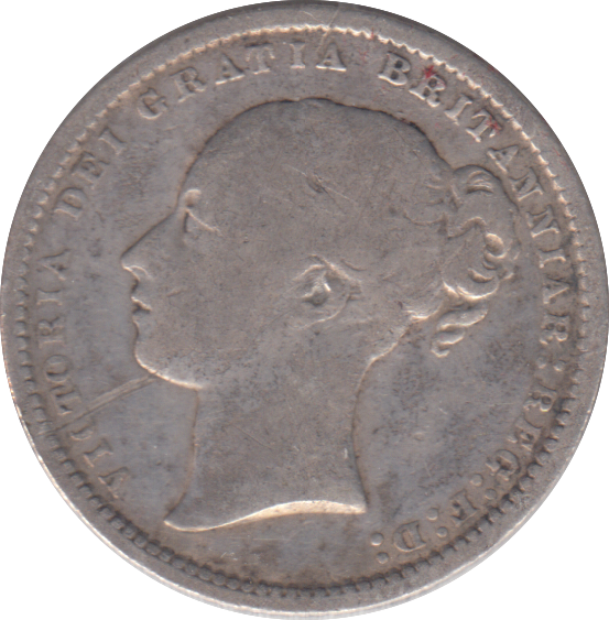 1872 SHILLING ( FINE )