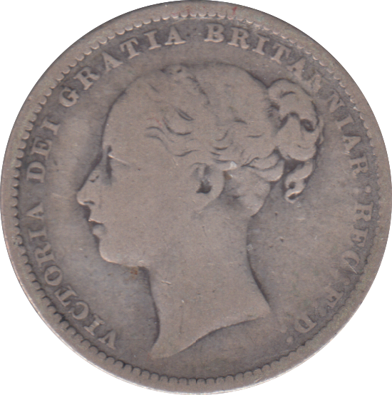 1884 SHILLING ( NF )