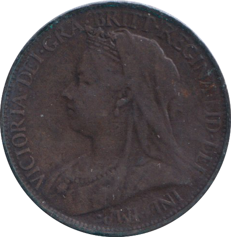 1895 FARTHING ( FINE )