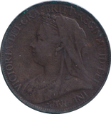 1895 FARTHING ( FINE )