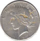 1927 SILVER ONE DOLLAR USA
