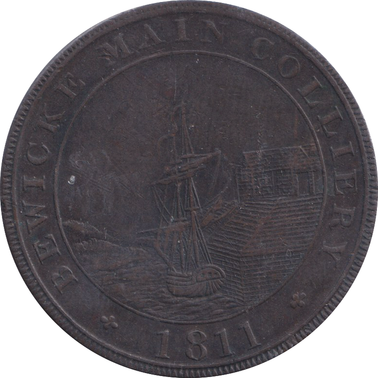 1811 NEWCASTLE PENNY TOKEN