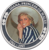 2021 SILVER PLATED PRINCESS DIANA COMMEMORATIVE DOLLAR