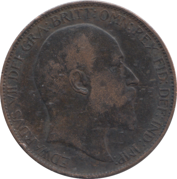1908 HALFPENNY ( GF )