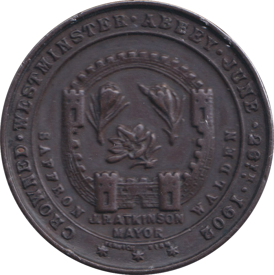 1902 CORONATION MEDALLION EDWARD VII