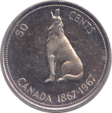 1967 SILVER 50 CENT CANADA