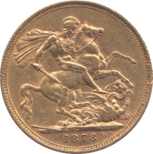 1878 GOLD SOVEREIGN ( GVF ) MELBOURNE MINT