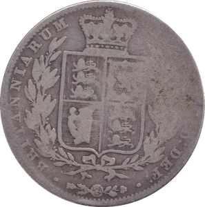 1849 HALFCROWN ( NF )
