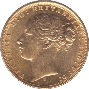 1875 GOLD SOVEREIGN ( UNC ) SYDNEY MINT