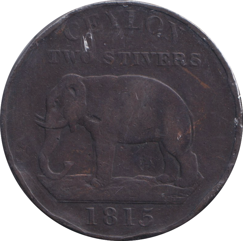 1815 2 STIVER CEYLON