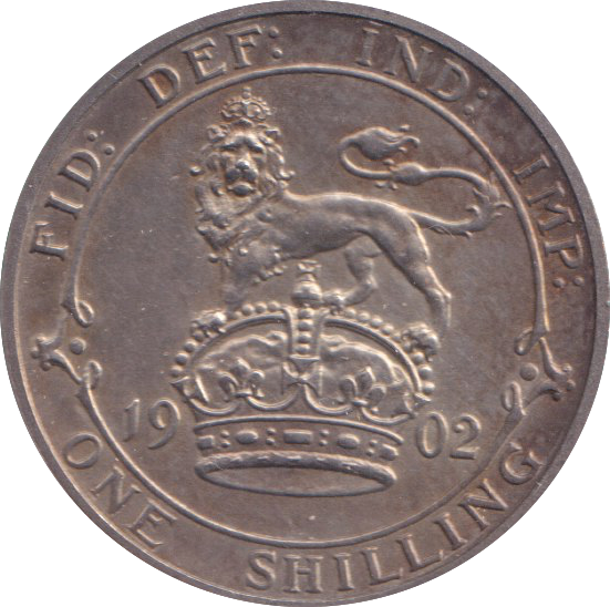 1902 SHILLING (MATT PROOF)
