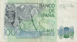 1979 1000 PESTAS BANKNOTE SPAIN REF-1648
