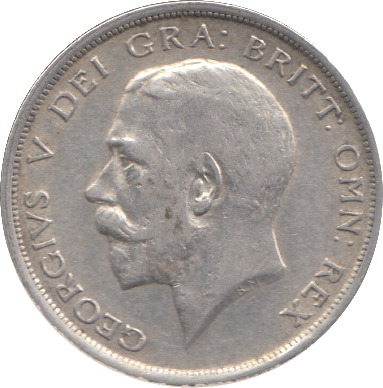 1919 HALFCROWN ( VF )
