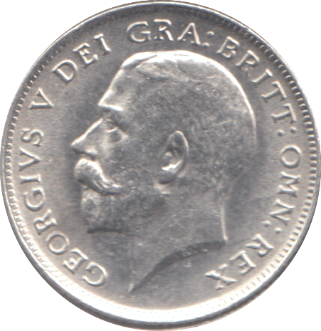 1919 SIXPENCE ( UNC )