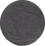 1795 POOKE FARTHING TOKEN